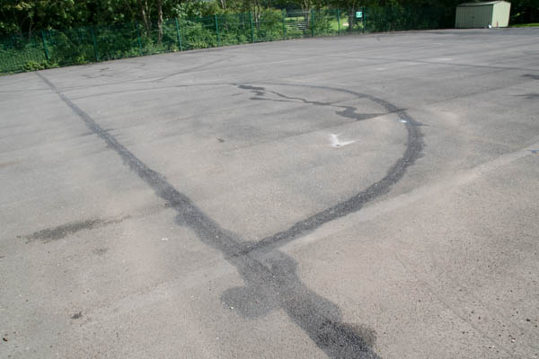 playground mark removal, high pressure water, school playground, playground marking removal